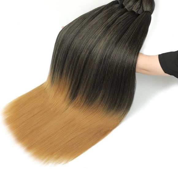 Alrence Pre Stretched Hair Long  20 inches 3 Packs Braiding Hair Extensions - Picture 6 of 6